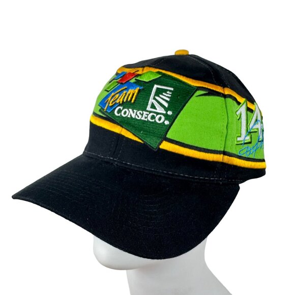 Vintage Nascar Baseball Hat Cap AJ Foyt Racing #14 Team Conesco Adjustable - Picture 2 of 15